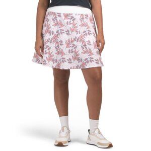 PUMA GOLF White/Pink Floral Skirt